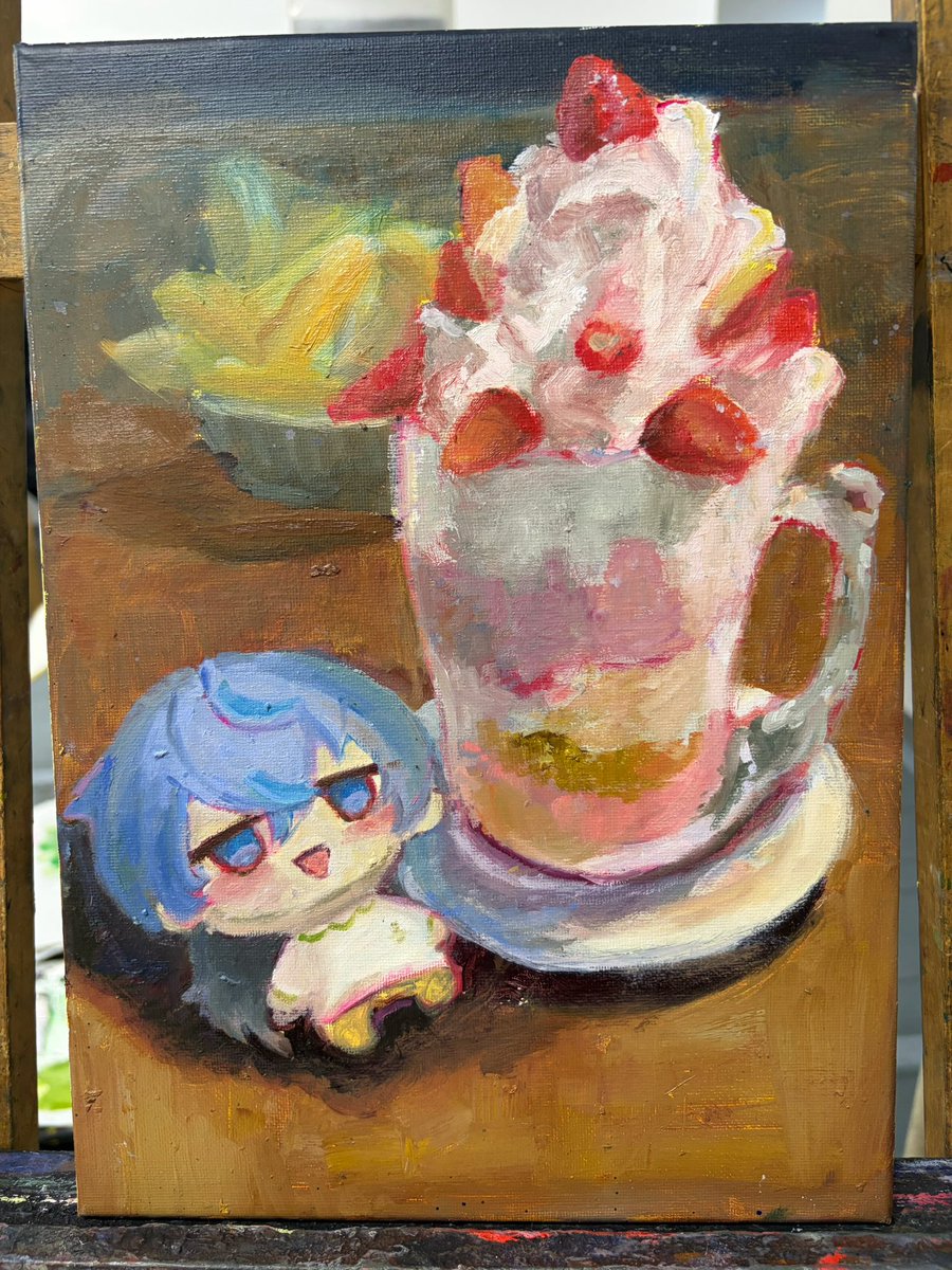 naganegi_0322's tweet photo. るべまるさん、またパフェ食べに行きたいね。 https://t.co/Z3XRLZHfwL