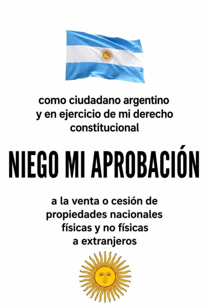 KarinArcus_ok's tweet photo. #ArgentinaNoSeVende
El 6 de agosto unidos frente al Congreso y en todo el país. https://t.co/riZ6XOVzzJ