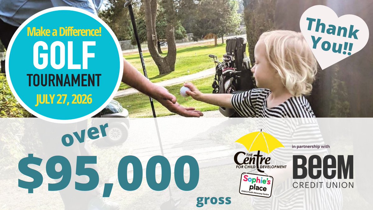 Centreforchild's tweet photo. THANK YOU for making such a huge difference!! Check out the pictures from the day here: https://t.co/xZHXU7AhgW 

#Centregolf #CentreforChild #Golftournament #specialneeds #specialkids #community https://t.co/IWf9oDNL6a