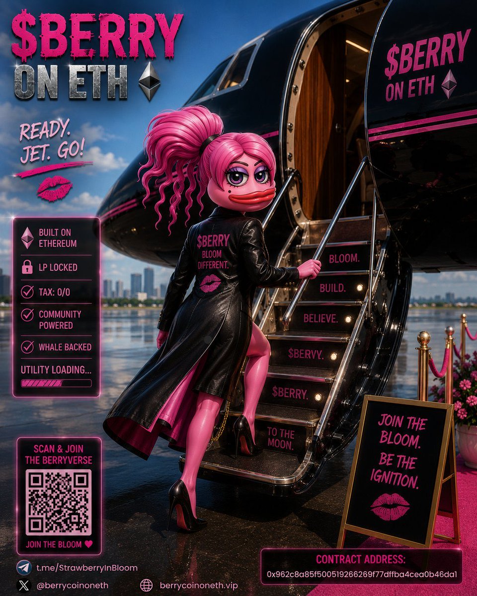 otcgotmerich's tweet photo. @cryptofergani ethereum:0x6982508145454ce325ddbe47a25d4ec3d2311933 side chick $Berry has arrived!! $20 to $20,000 because it only has 420 million supply https://t.co/UIVcjG8ccp