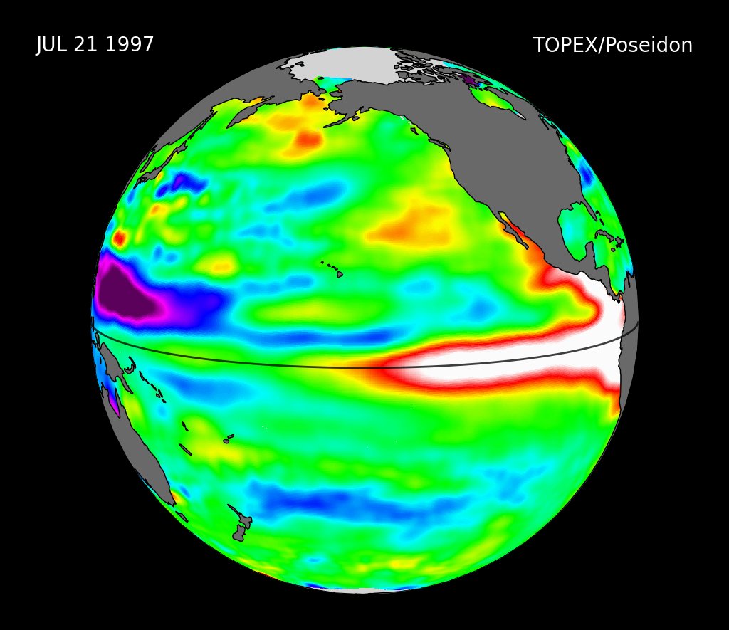 EdoWeatherman's tweet photo. Comparativa del nivel del mar en El Niño de 1997, 2015 y 2026. La anomalía del actual Niño es impresionante y seguirá creciendo. Este fenómeno va rumbo a ser histórico y su impacto en el clima también lo será. 

#ElNiño. https://t.co/lXWKcuUfrd