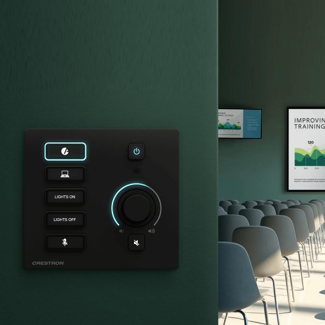 aneeshcrestron's tweet photo. The new Crestron MPC4 and MPB4 wall-mounted interfaces combine intuitive physical controls with simplified deployment, built-in processing options, and XiO Cloud® management.

You can find our more here: https://t.co/IjWbVc13uL https://t.co/8x6Bicc1So