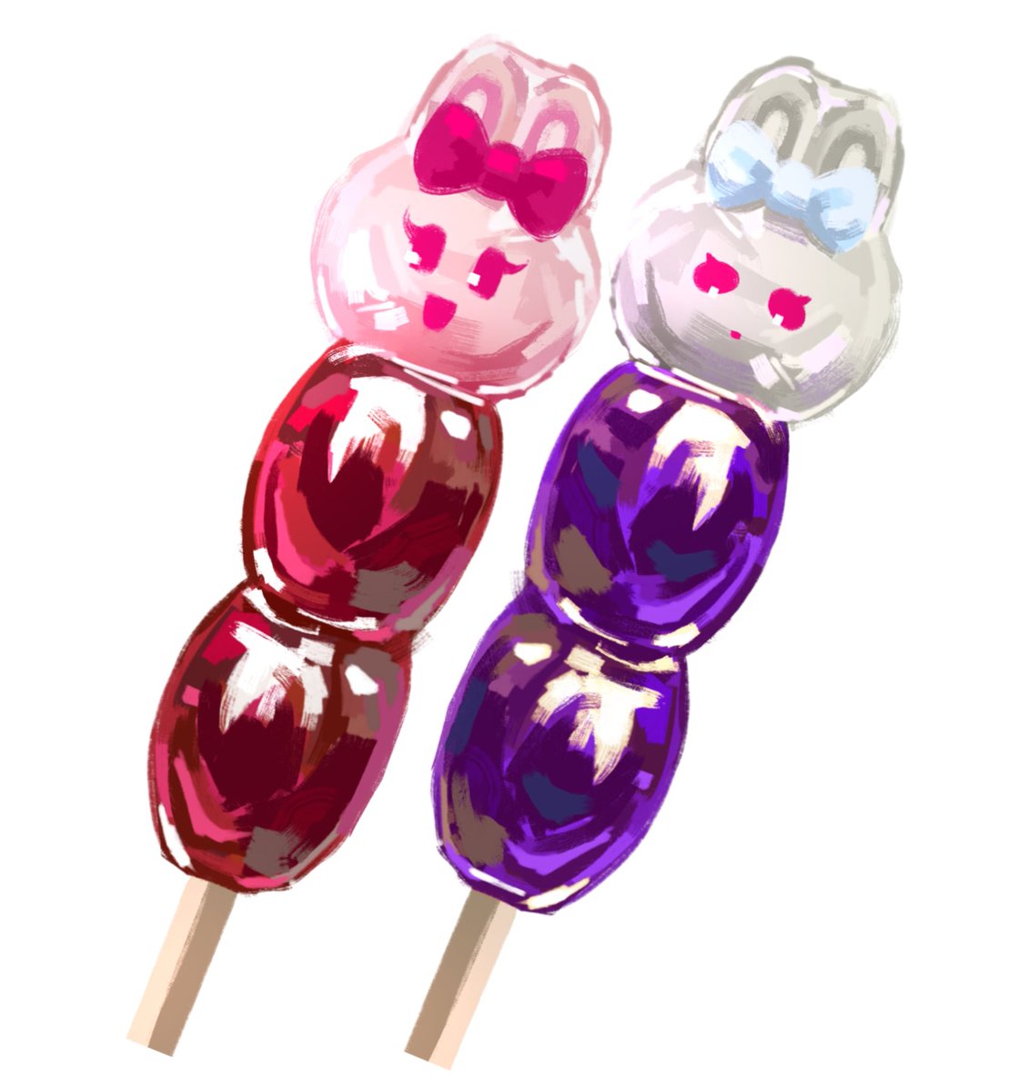 BreeaDD0's tweet photo. Taiyaki + Tanghulu 🐟🐰‼️
#ALNST #ivantill #mizisua https://t.co/VoYE0x1Bgk