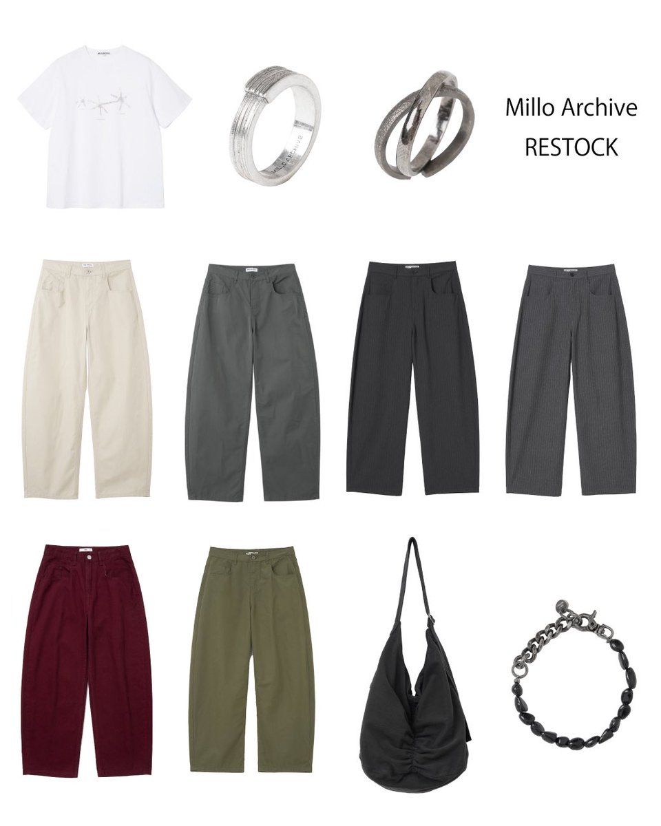milloarchive_jp's tweet photo. 7月第5週の再入荷ですー！
「RESTOCK」
https://t.co/omF04fTd5N https://t.co/iZheXE62ny