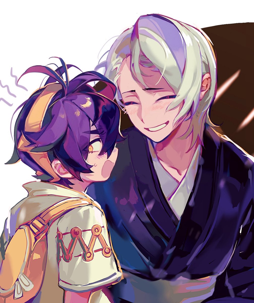 saiket4558's tweet photo. kksg/カキスグ
依然是私人约稿，p2是自己截图加滤镜过的版本 https://t.co/5LreiMM0XG
