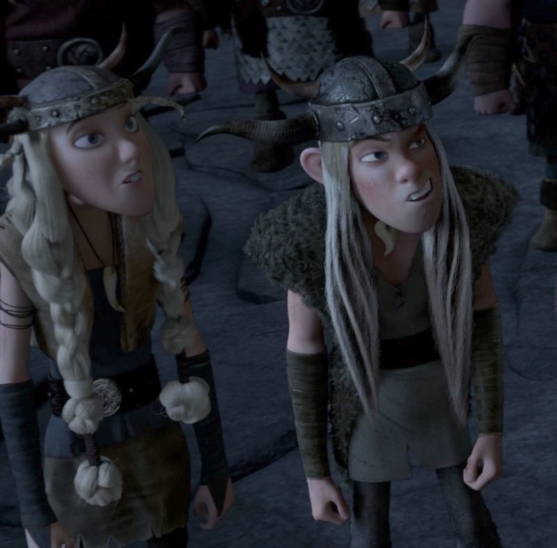 TuffBug's tweet photo. Tuffnuts httyd 1 design literally gives me cuteness aggression!! THE LAD!!! Siiiigh 
Also ruffnut as a bonus bc i love my sister in law!! Her httyd 1 design was peak asf!!

(Yeah ik they ain’t babies, but they’re babies to me..look at them 😭😭) https://t.co/i5YIH6hwIU