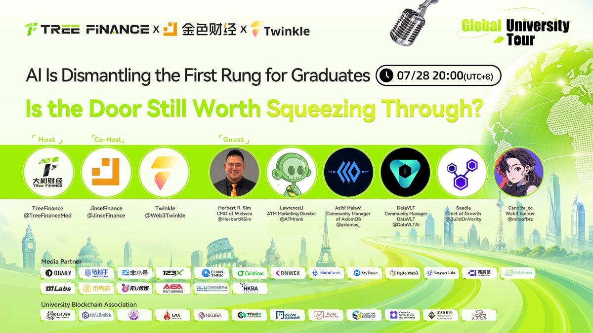 TreefinanceMed's tweet photo. Tonight’s AMA features a heavyweight guest: Websea’s CMO, Herbert R. Sim (@HerbertRSim). 
Looking forward to tonight’s AMA and exchanging ideas with all the guests.
🔗SPACE: https://t.co/L8LgSx9xQ3 https://t.co/AwTsyX4JrE