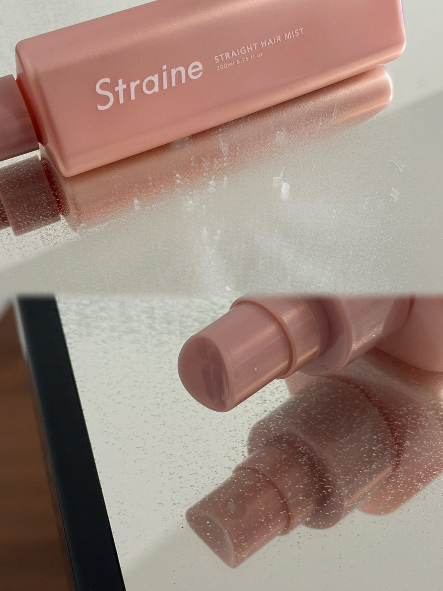 _____hatu's tweet photo. Straine様から商品提供を頂きました🌷ˊ˗

ヘアミルクがミスト状に出る「ミルクミスト」になっていて、重たくなりがちなヘアミルクを軽やかに使いやすいミスト状にした製品らしく、髪全体になじませやすいのが魅力💭ྀི

ドライヤー前に使うアイテムで、
熱に反応する成分を配合しているそう✨ https://t.co/lpN9TElRUR