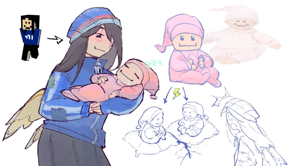 reboludonn's tweet photo. la quackimamu #quackityfanart https://t.co/WmFoxUONJ7