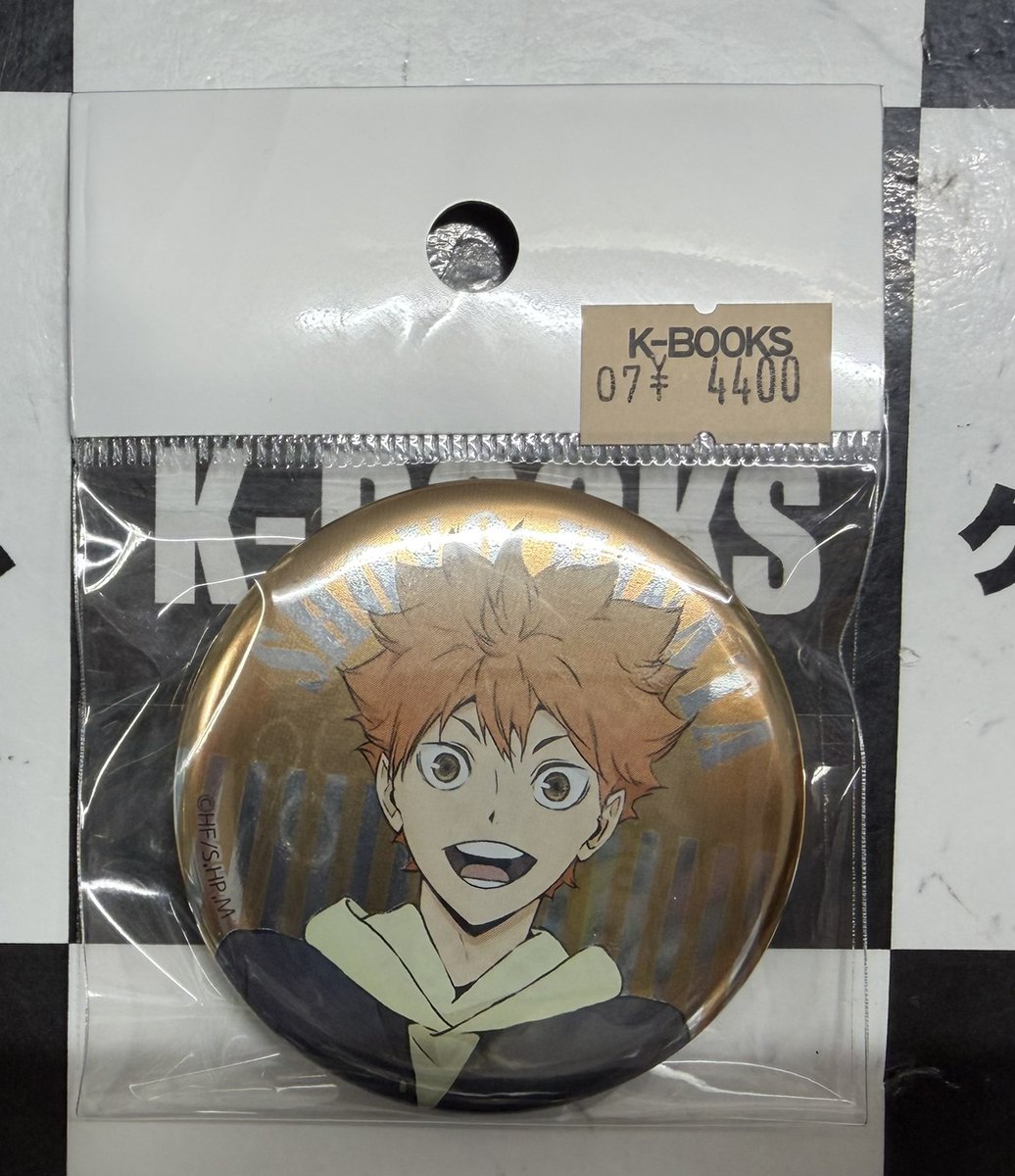 05 【現状】 ハイキュー!! ナンジャタウン グッズ メタリック缶バッジ