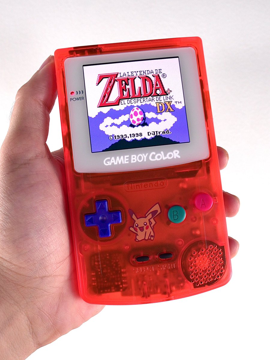 MiyooMiniPlus's tweet photo. My Game Boy Color with an OLED screen is beautiful 🧡🧡

#gameboycolor #gbc #nintendo https://t.co/nkFbGPxE3A