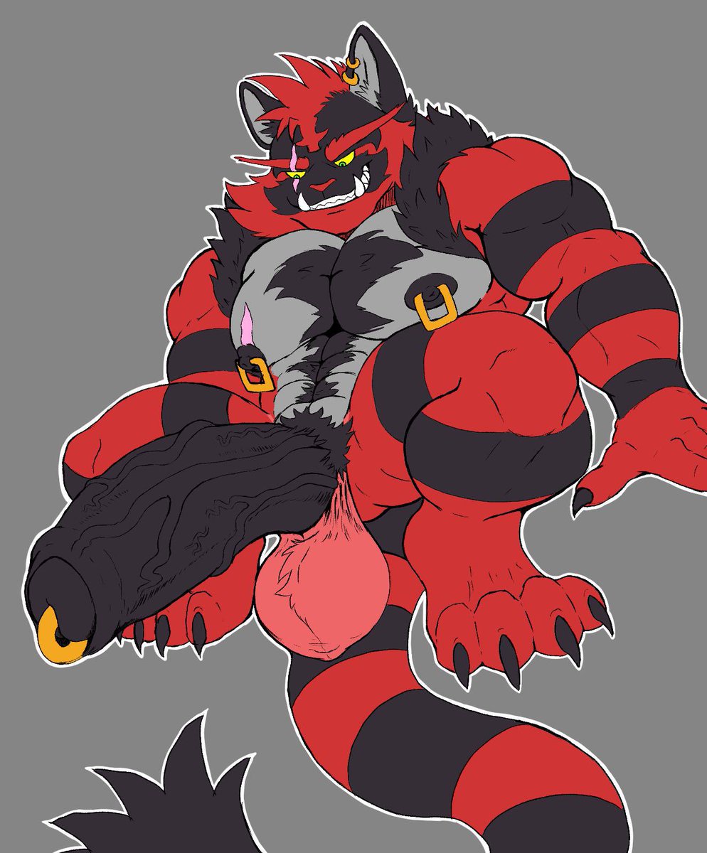 OwenPanth's tweet photo. Happy incineroar Day. I have one image in the works and I’ll post the one I never posted the full of. I shortkinged my incineroar. He maybe short but he’s packing a huge surprise https://t.co/2B5gCbVmBz