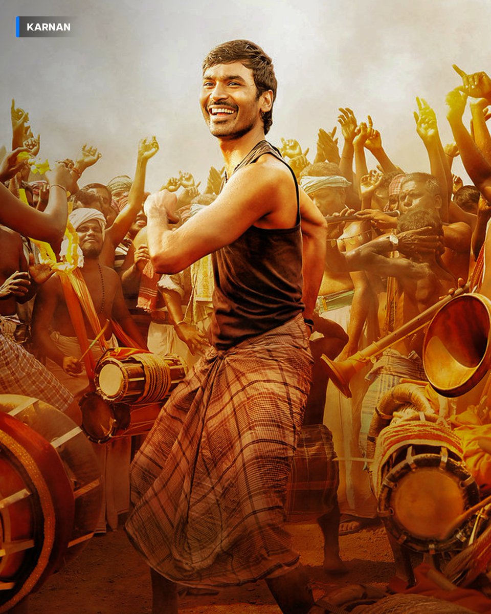 PrimeVideoIN's tweet photo. the range of @dhanushkraja - a thread 🧵 

#HBDDhanush #Dhanush https://t.co/XGZKwjxVMT