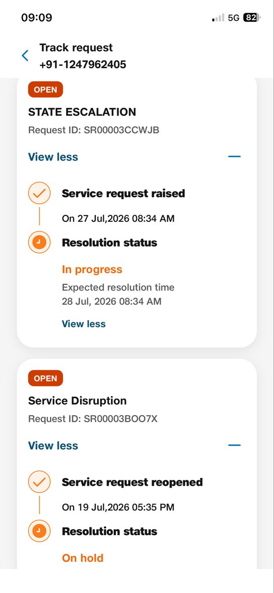 avitrips's tweet photo. @JioCare Hey @JioCare @reliancejio @RIL_Updates: one more schedule has passed. Forget about resolving the issue, you’ve not even bothered to provide an update on the progress. TODAY IS THE 9th DAY OF THE BLACKOUT!! How many more platitudinal messages before you wake up into action? https://t.co/CqJ11hOg7P