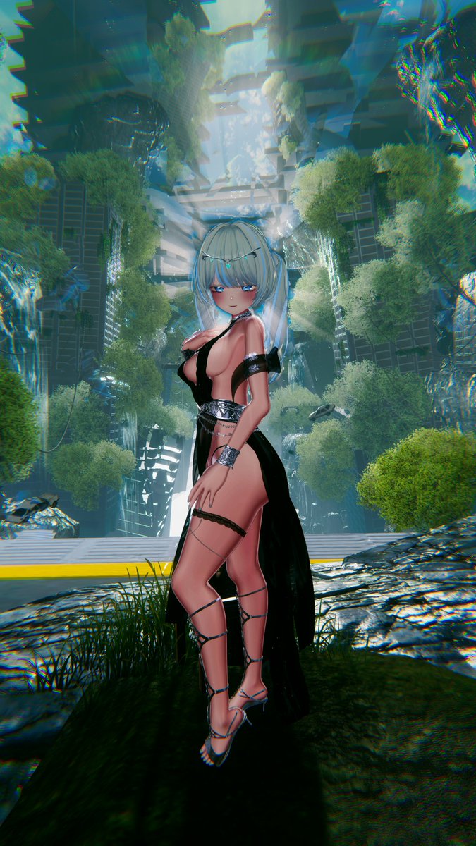 peculiarzero's tweet photo. Origin and Finality 

#Maon3D #VRChat #VRChatPhotography https://t.co/pqAoBCxuIt
