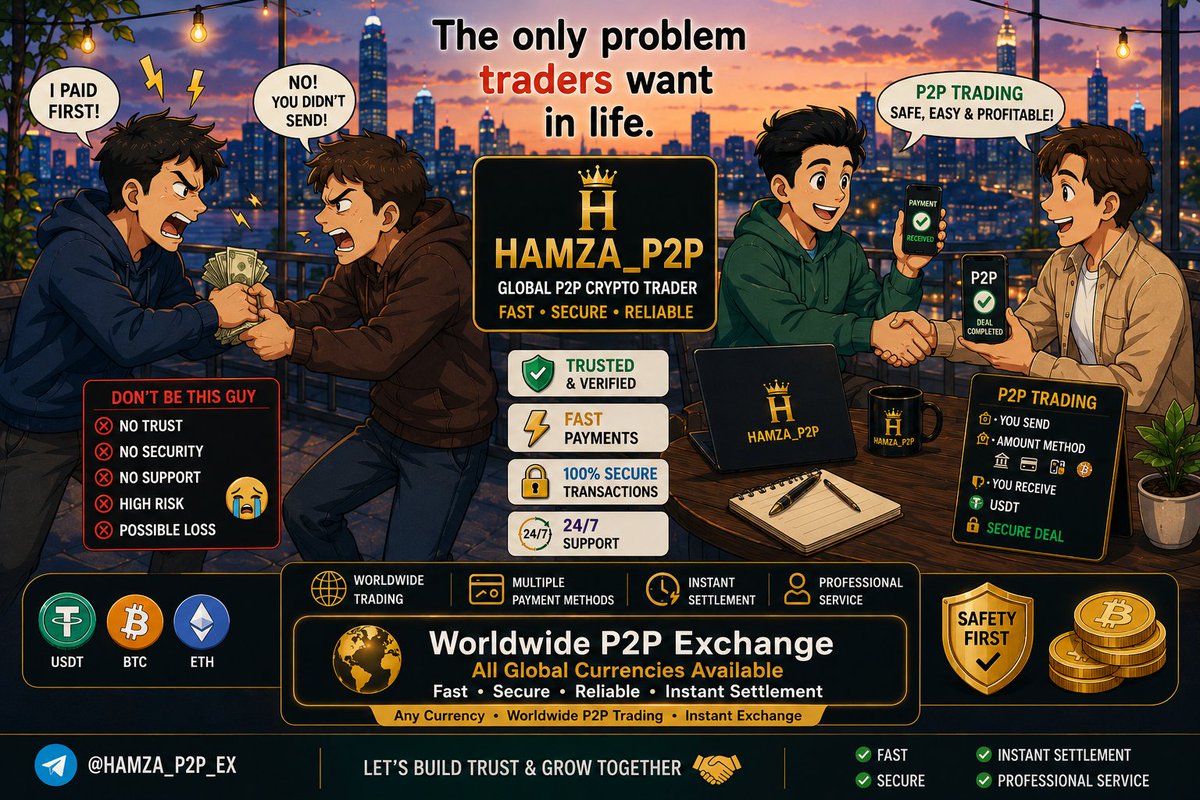 HAMZA_P2P's tweet photo. 💼 Professional Crypto Exchange Services
Worldwide support for USDT, BTC, ETH, and other major cryptocurrencies.
Fast response. Secure transactions. Trusted service.
#Crypto #P2P #Bitcoin #USDT #Exchange https://t.co/rKKZ1aQfFQ