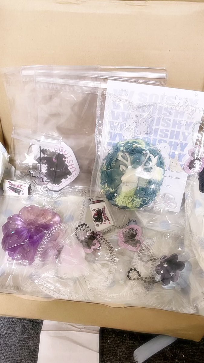 pp_tmg's tweet photo. さっき届いたスクイーズ✨️
注文していたスクイーズは全部届いた。
夏の間は暑くて届く頃にはスクイーズが酷いことになるので、買うの控えるし暫くは買わないかなあ。
買ってもロップちゃんか国内配送かな🤔 https://t.co/1KUk01qkII