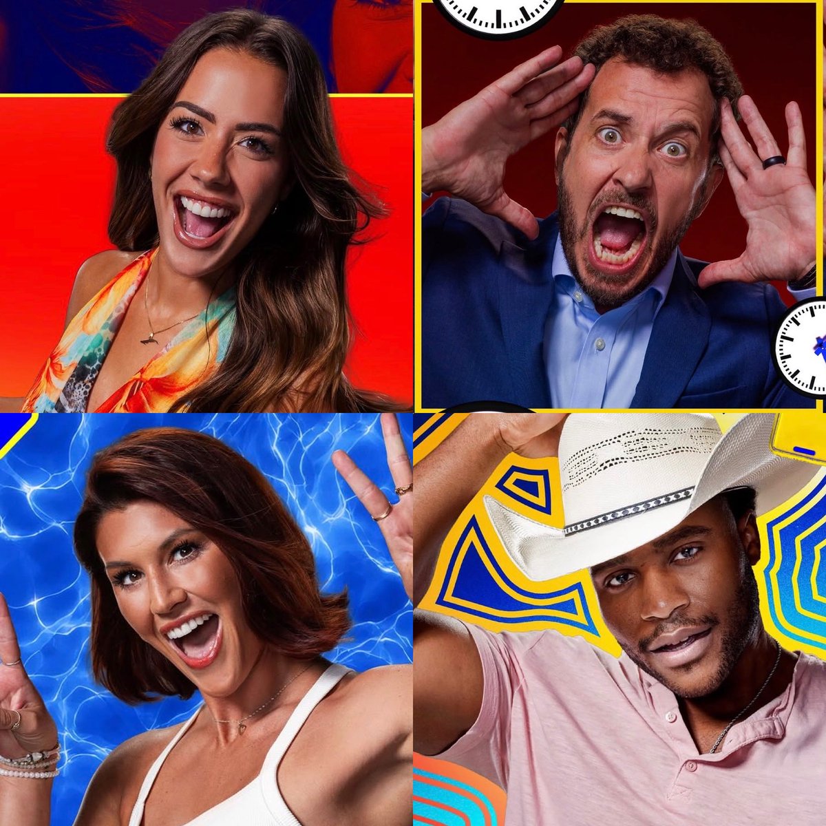 realityb0y's tweet photo. The way this season hinges on these four NOT winning hoh this week #BB28 https://t.co/sxC1VpFvn7