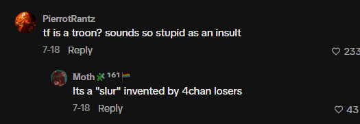 GD44vh's tweet photo. Hacker known as 4chan invented troon https://t.co/qNultrkecX