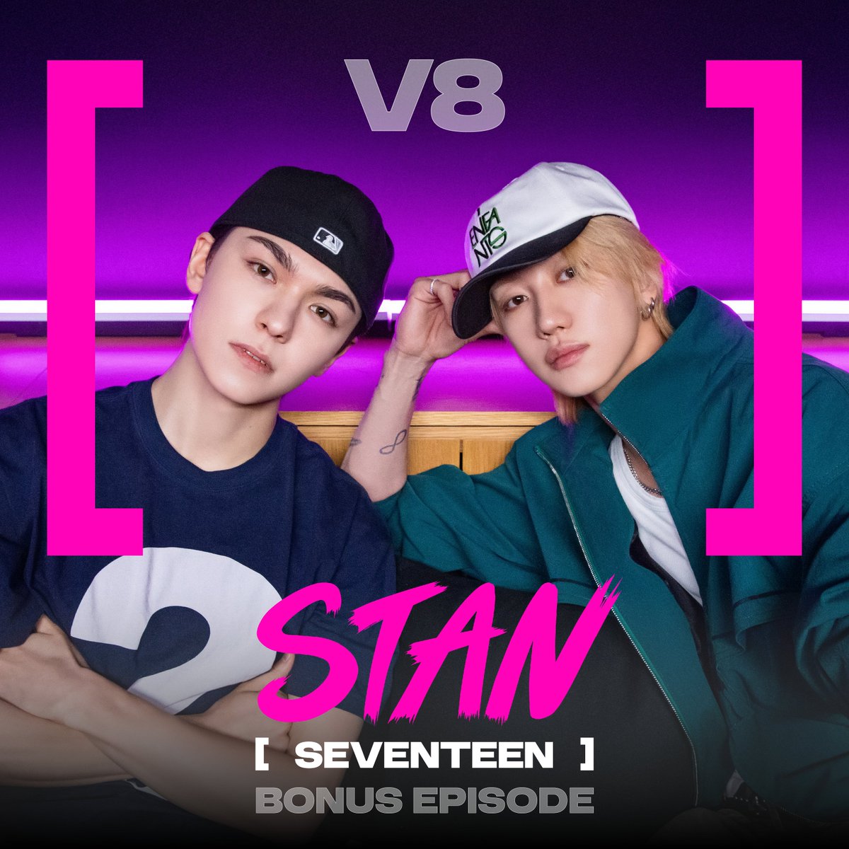 stan_a_official's tweet photo. [#STAN_SEVENTEEN] V8 보너스 에피소드 🎧 - 본편에 다 못 담은 V8의 깨알 비하인드 스토리 추가 공개!
▷ 7/31(금) 저녁 7시 STAN:A 스포티파이와 유튜브 채널에서 확인하세요  

🔔Spotify  https://t.co/e5UAFlrVNm
🔔YouTube https://t.co/8qV9hSHBdC

#V8 #THE8 #Vernon #SEVENTEEN #STANA https://t.co/adSEoJNPJT