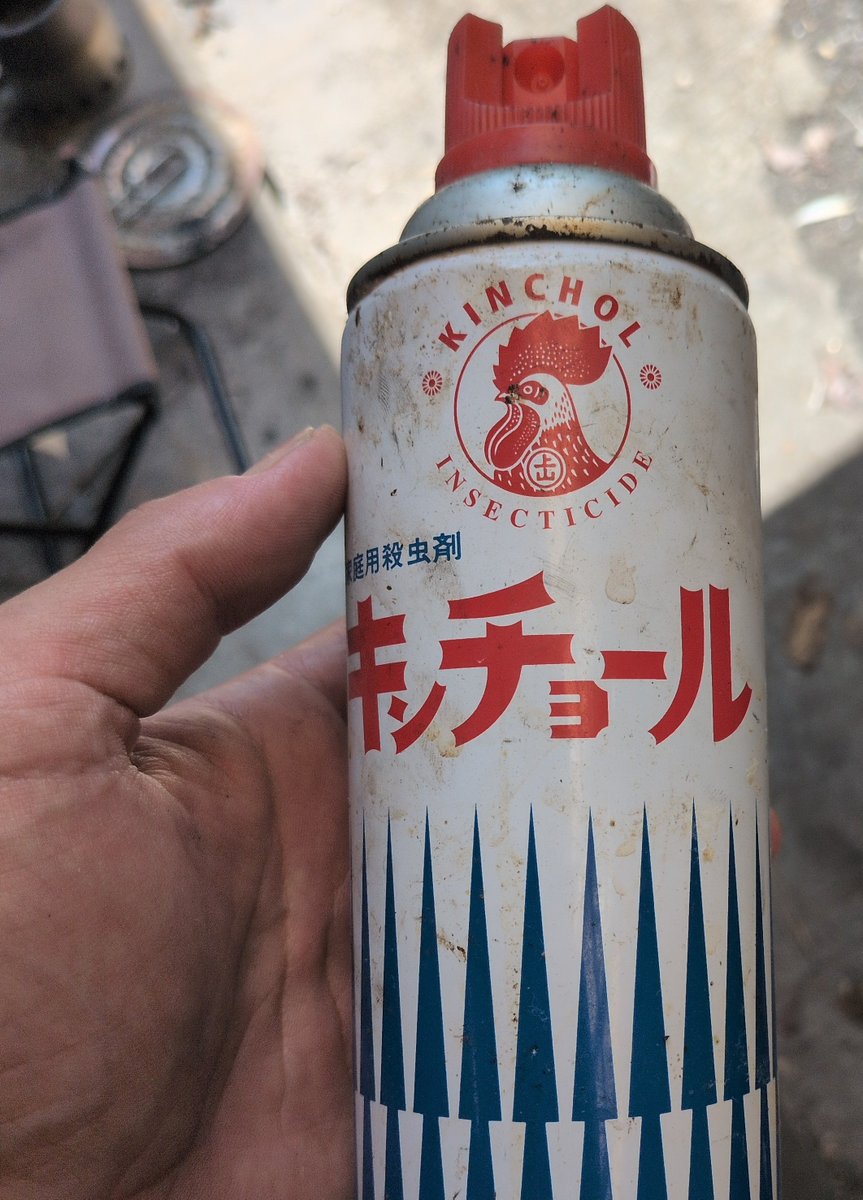 kouta461's tweet photo. コバエが多いから倉庫探したらいつのかわからん殺虫剤が出てきた💦
ニワトリ用かな？コバエに効けばいいけど( ´◔‸◔`) https://t.co/4i2n3YemqH