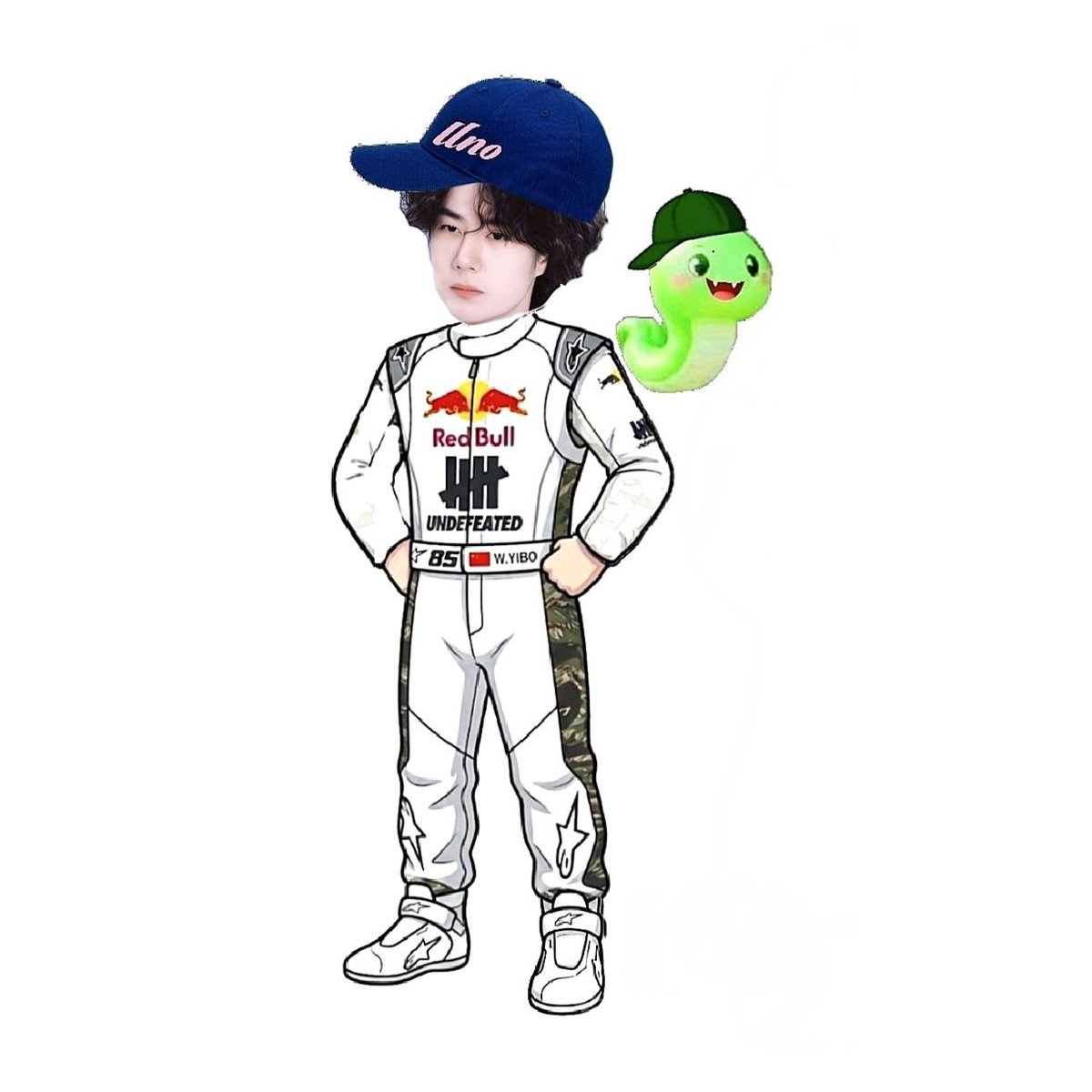 aompu's tweet photo. See you soon 🏁🐍💚🏎️💨
#หวังอี้ป๋อ #WangYibo
#YIBO85 #85RACING https://t.co/UxCIt3qTUF