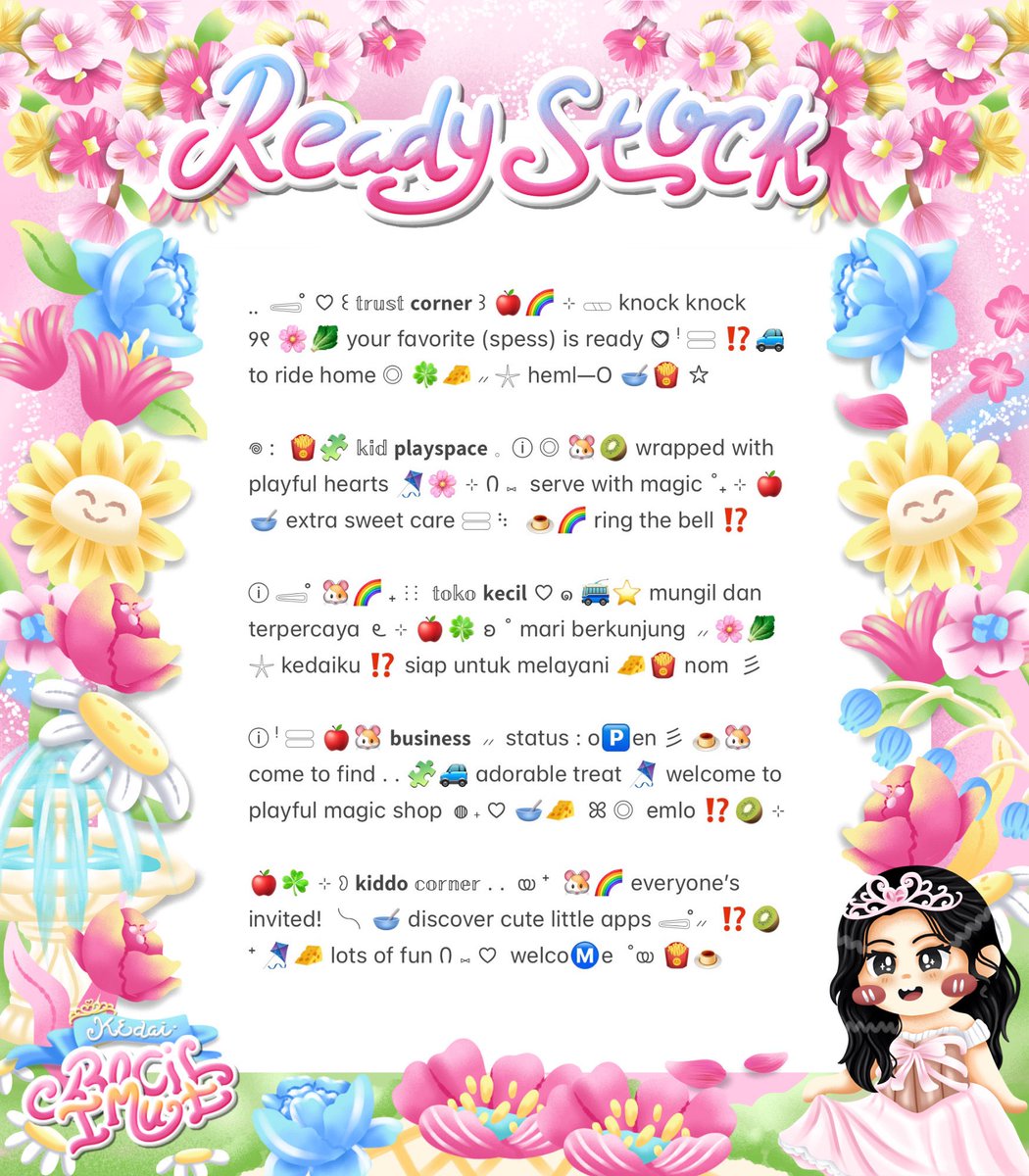 umbqi's tweet photo. ⠀
⸝⸝  🎀  യ₊  help retweet?  thank you !  𓐍  

💭 𖣠  ⊹  . .  haloo sobat imut  𓈀 ☀️☘️ ♡  kath dropped  🥣  ◎  ready stock bio wording ˚⸝⸝  🍰🌸 with price  ꒰ IDR. 3.5OO ꒱  Ი ⑅ 🐰 ⟡  check ALT for more details  👛🧁  ◠  ꕤ 

 ..  ミ  💌  ⟡ #zonauang  𖠗
⠀ https://t.co/eN40SoqyBs