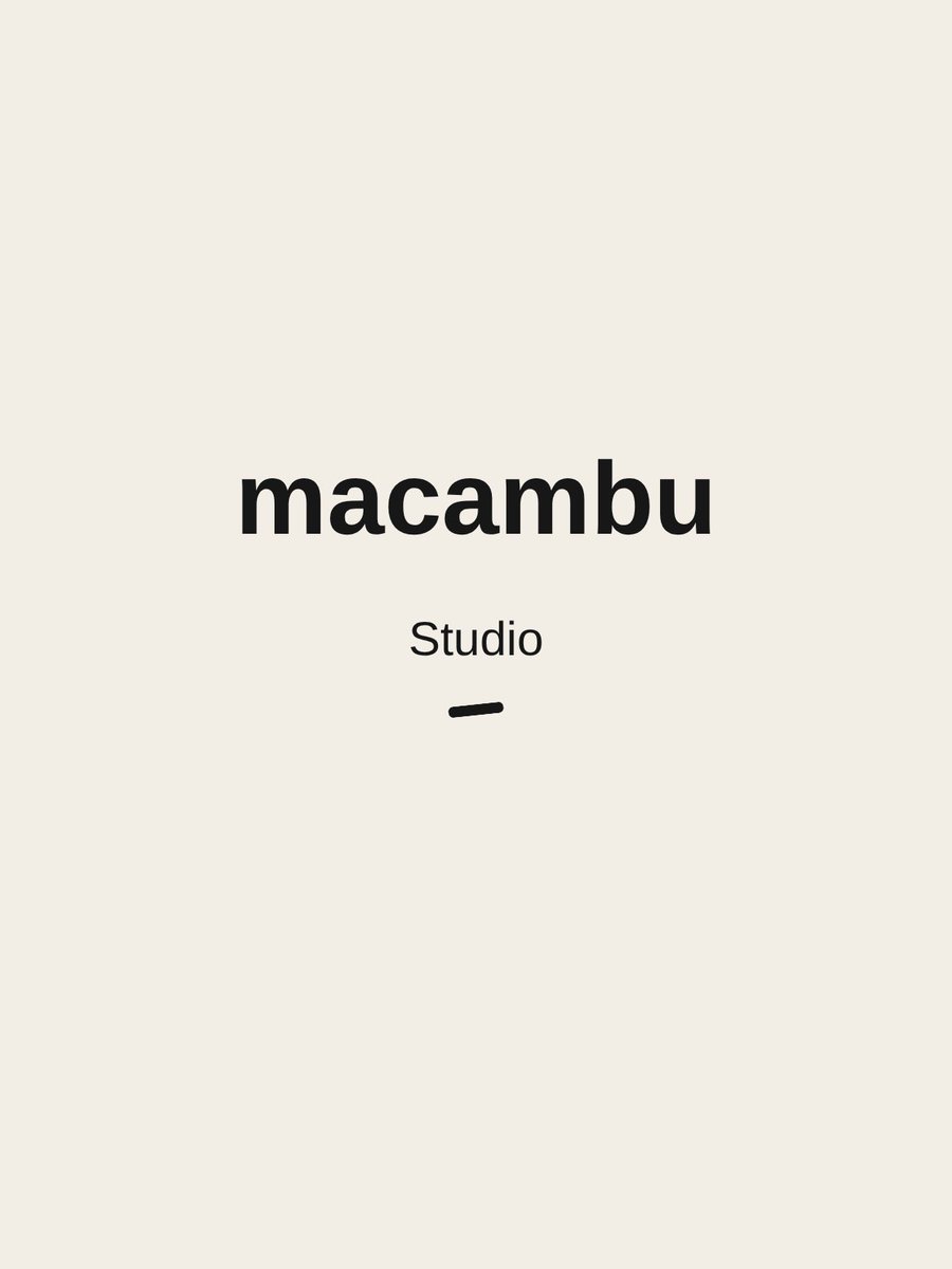 macambuStudio's tweet photo. Menos ruido. Más software que resuelve problemas.
Bienvenidos a Macambu Studio.
https://t.co/NId8C5fpwF https://t.co/sRZep3WDfT