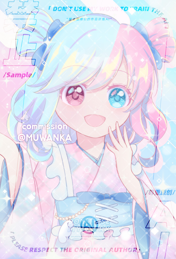 Muwankartist's tweet photo. My OC in kimono maid ❤️💙
Looking for #artmoots
#oc #smallartist https://t.co/DonxCzVADk