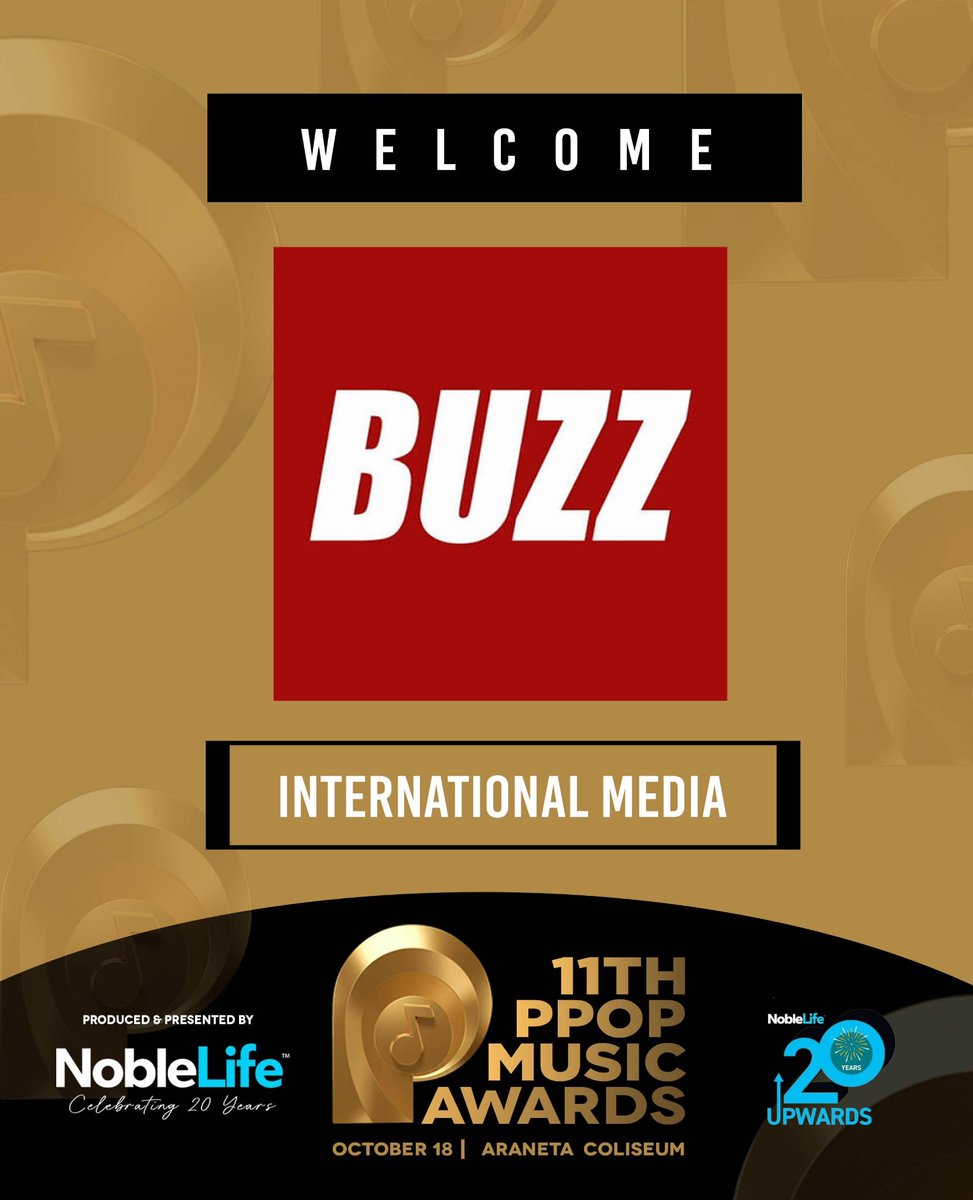 PpopMusicAwards's tweet photo. 𝙋𝙋𝙈𝘼 2026 𝙒𝙀𝙇𝘾𝙊𝙈𝙀𝙎 𝙊𝙐𝙍 𝙄𝙉𝙏𝙀𝙍𝙉𝘼𝙏𝙄𝙊𝙉𝘼𝙇 𝙈𝙀𝘿𝙄𝘼 𝙋𝘼𝙍𝙏𝙉𝙀𝙍

Buzz Access is the exclusive digital extension of The New Music Buzz, delivering viewers VIP access to the biggest names and hottest moments in music, entertainment, film, and pop culture. https://t.co/HH3QupWn6q