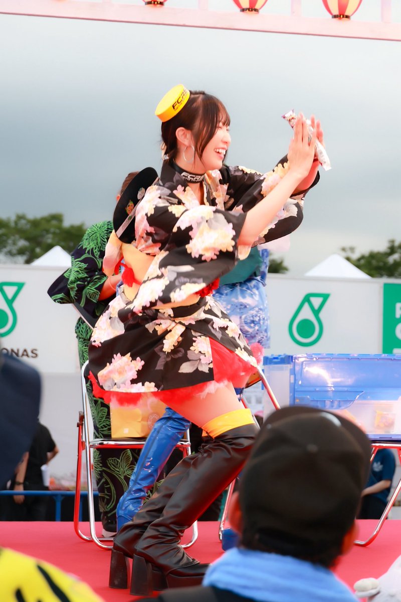 4get_0301's tweet photo. #スーパー耐久　#オートポリス
#オートポリス夏まつり

#根岸しおり（@negishio_lv ）さん

#SAKAEMOTORSPORTS 
#FCR58GIRL

#ねぎしお🧂
#ねぎしお組

#楽しい思い出
#大谷投手より凄い豪速球披露😅
#その結果…#ごめんなさい🫣 https://t.co/UB2sh7fjLB
