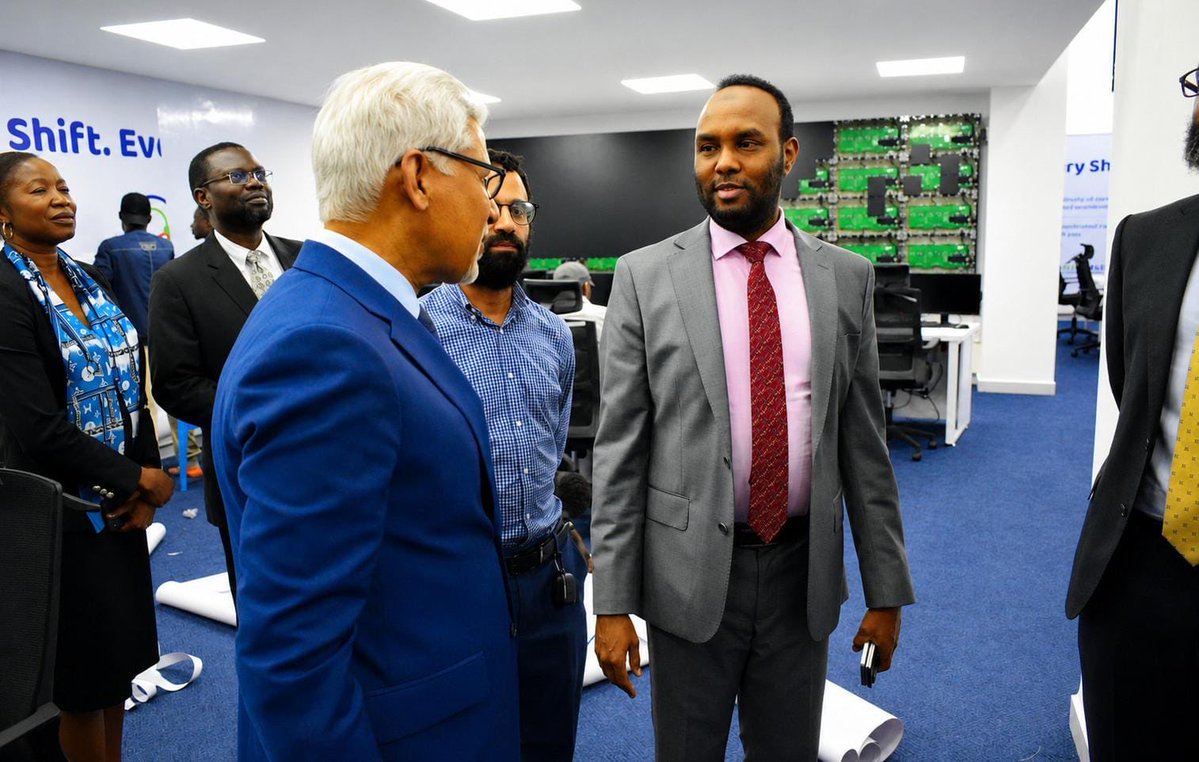 _shakenya's tweet photo. Countdown to launch! 

Kenya Red Cross Society Secretary General Dr Ahmed Idris and the CEO of the IFRC, Jagan Chapagain, visited the SHA’s state of the art National Ambulance Dispatch Centre on Monday, accompanied by the Authority’s Director of Corporate Services. https://t.co/bTK3g529jj