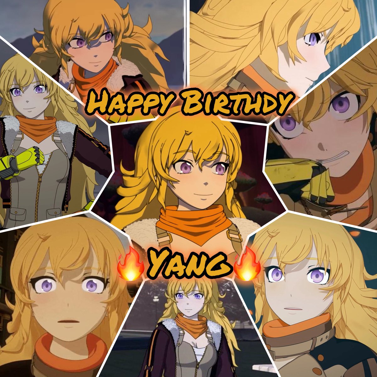 TheJewelOfAnime's tweet photo. Happy Birthday to the most fierce, badass, bestest big sister in all of Remnant!! 🔥🥰💛🫂 Happy birthday Yang!
#rwby #rwbyedit #rwbyyangxiaolong #rwbybirthday https://t.co/RLgpvZdM22