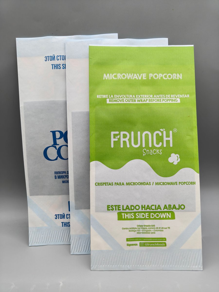 HuafengPrinting's tweet photo. 🍿 Smart Packaging, Better Experience!
Jinan Huafeng creates custom microwave popcorn bags with premium materials, reliable performance, and attractive designs for global food brands.

#FoodPackaging #CustomPackaging #PopcornBag #OEM https://t.co/Q4cxXkQmhD