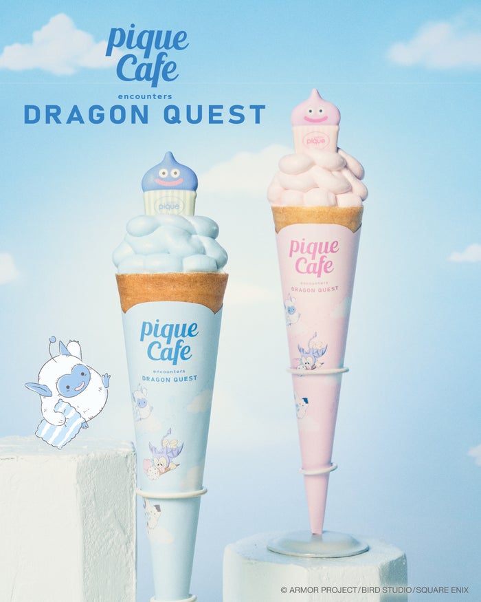 modelpress's tweet photo. ドラクエ×ジェラピケカフェ初コラボ❕️
スライムの天空クレープや天空城モチーフの限定スイーツ💙
＜8月7日（金）発売＞
https://t.co/MxctwTu3Lo

⚪渋谷ヒカリエ店・表参道ヒルズ店に限定メニュー＆特別ディスプレイ展開
⚪コラボグッズも一部店舗に登場

#ジェラートピケカフェ https://t.co/RJZH8hwmCi