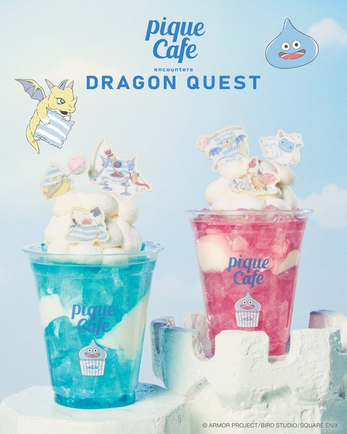 modelpress's tweet photo. ドラクエ×ジェラピケカフェ初コラボ❕️
スライムの天空クレープや天空城モチーフの限定スイーツ💙
＜8月7日（金）発売＞
https://t.co/MxctwTu3Lo

⚪渋谷ヒカリエ店・表参道ヒルズ店に限定メニュー＆特別ディスプレイ展開
⚪コラボグッズも一部店舗に登場

#ジェラートピケカフェ https://t.co/RJZH8hwmCi