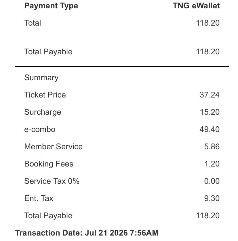 aiman__hilmi's tweet photo. Salam everyone. I wanna letgo 2 tix for Spiderman Brand New Home this Sat. Details tayangan showtime:

✅Lokasi : Aeon Bandaraya Melaka
✅Tarikh : 1 Ogos 2026
✅Masa : 3.40 PM
✅Seat : Atmos Dbox

📌Price ticket RM118, letting go for RM100 only
📌Reason jual kena outstation https://t.co/xUkuwFOLfw