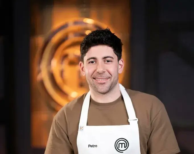 Greek-Cypriot contestant Petro Papathomas reaches MasterChef Australia Top 3 Greek-Cypriot home cook Petro Papathomas is among the final three contestants left in MasterChef Australia 2026, after Casper was eliminated on Monday, 27