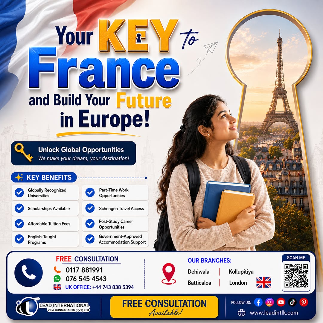 LeadPvt's tweet photo. 🇫🇷 𝐒𝐭𝐮𝐝𝐲 𝐢𝐧 𝐅𝐫𝐚𝐧𝐜𝐞 𝐁𝐮𝐢𝐥𝐝 𝐘𝐨𝐮𝐫 𝐅𝐮𝐭𝐮𝐫𝐞 𝐢𝐧 𝐄𝐮𝐫𝐨𝐩𝐞! 🎓
#Lead #International #France #Student #Visa https://t.co/0ytgZXrak0