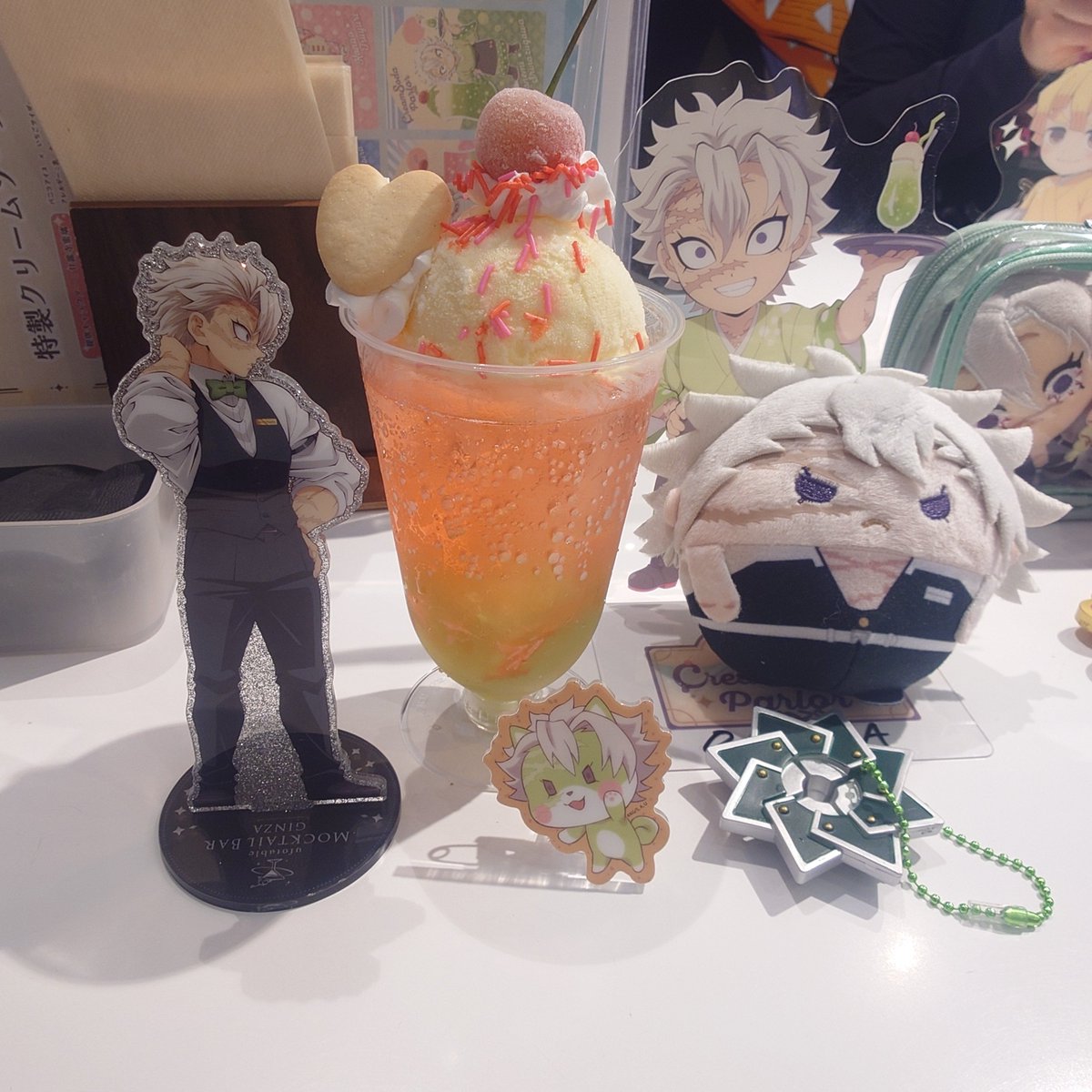 mico_calling's tweet photo. #鬼滅の刃クリームソーダパーラー https://t.co/dR8a31VBMo