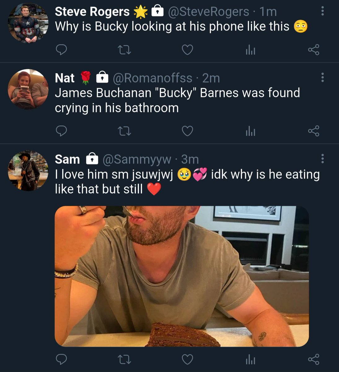 ya3lx0_'s tweet photo. #sambucky #samthor propaganda pt2 https://t.co/P7ivdsVkO3