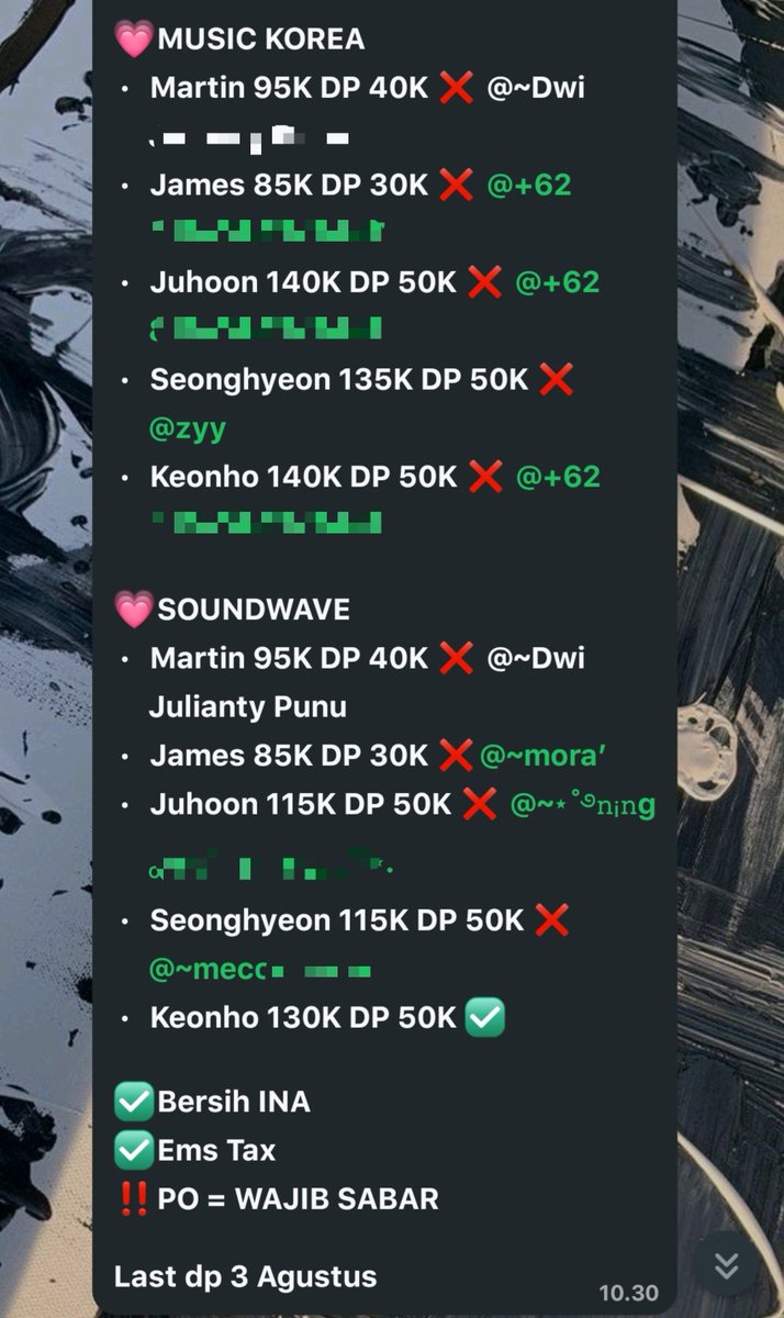 MoonStarGO1's tweet photo. OPEN SHARING PC LD CORTIS GREENGREEN

✅ Bersih ina
💸 Pricelist di pict 2&amp;3
✨ Last DP 3 Agustus
📩 Order? DM atau Join GO

tag. martin james juhoon seongheyon keonho cortis coer sbtcortis coersell https://t.co/ZEL8W0XRYL
