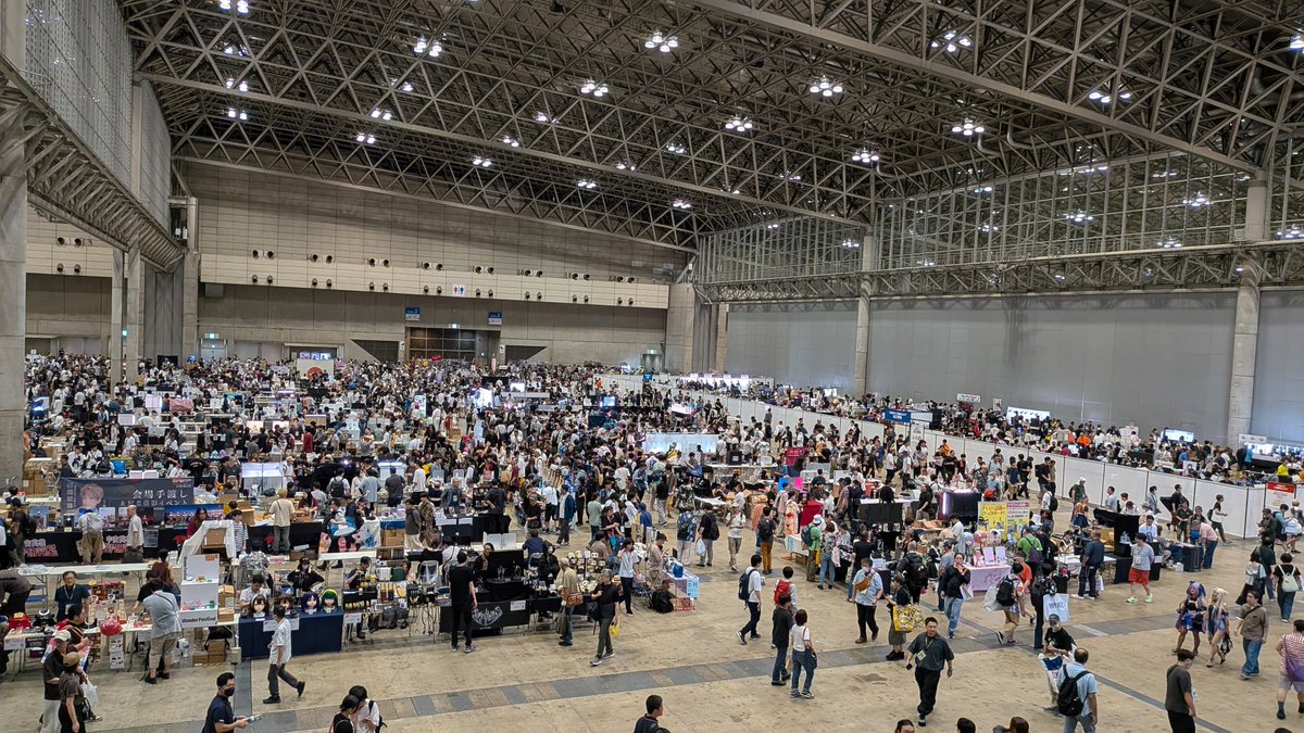 akihabarakousak's tweet photo. 良かった時は良かったと言われないとクレームだけが響き渡り
そこで精一杯働いているスタッフさん達も消耗してしまう
いずれイベント自体も消滅してしまう

ワンダーフェスティバル2026夏
素晴らしいイベントでした

ワンダーフェスティバル実行委員の皆様ありがとうございました

秋葉原工作室 山口 https://t.co/JHv6vo9e1O
