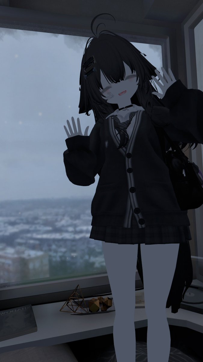 L4v_exe's tweet photo. そういえば、輝夜ちゃんを改変しました。 #vrchat https://t.co/12l3hUZusH