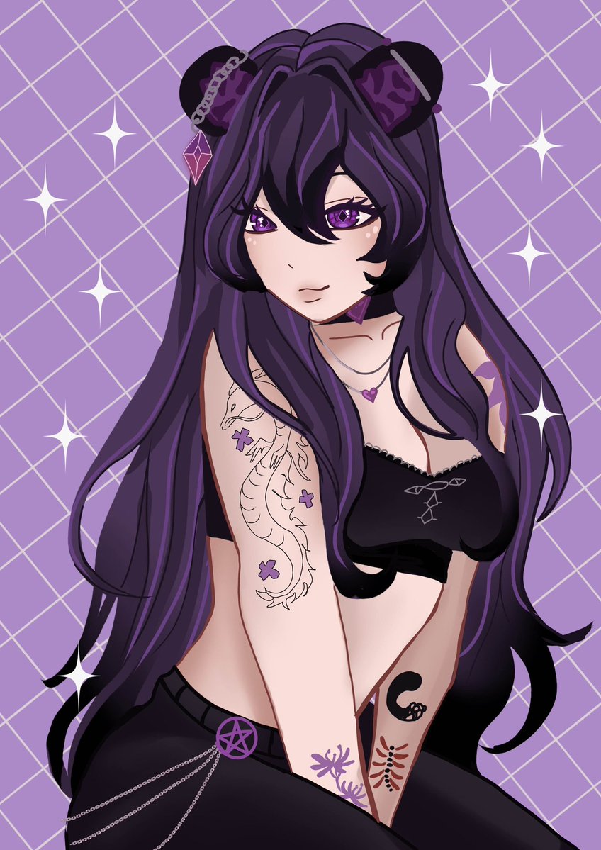 mysticrosalievt's tweet photo. I’m just too cute for you~ 

🎨: @llunaa510 https://t.co/JtRhGZmbRb