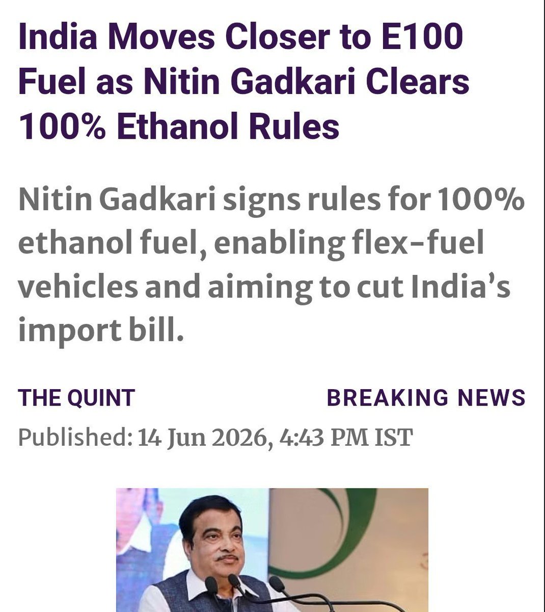 JohnSun33348514's tweet photo. @mohitlaws Nitin Gadkari is aware that his family business which flourished due to his ethanol push is exposed wide open and so he is asking the Court to shut the voices against his empire. He wants the loot to go on https://t.co/3O3sMuYuzr