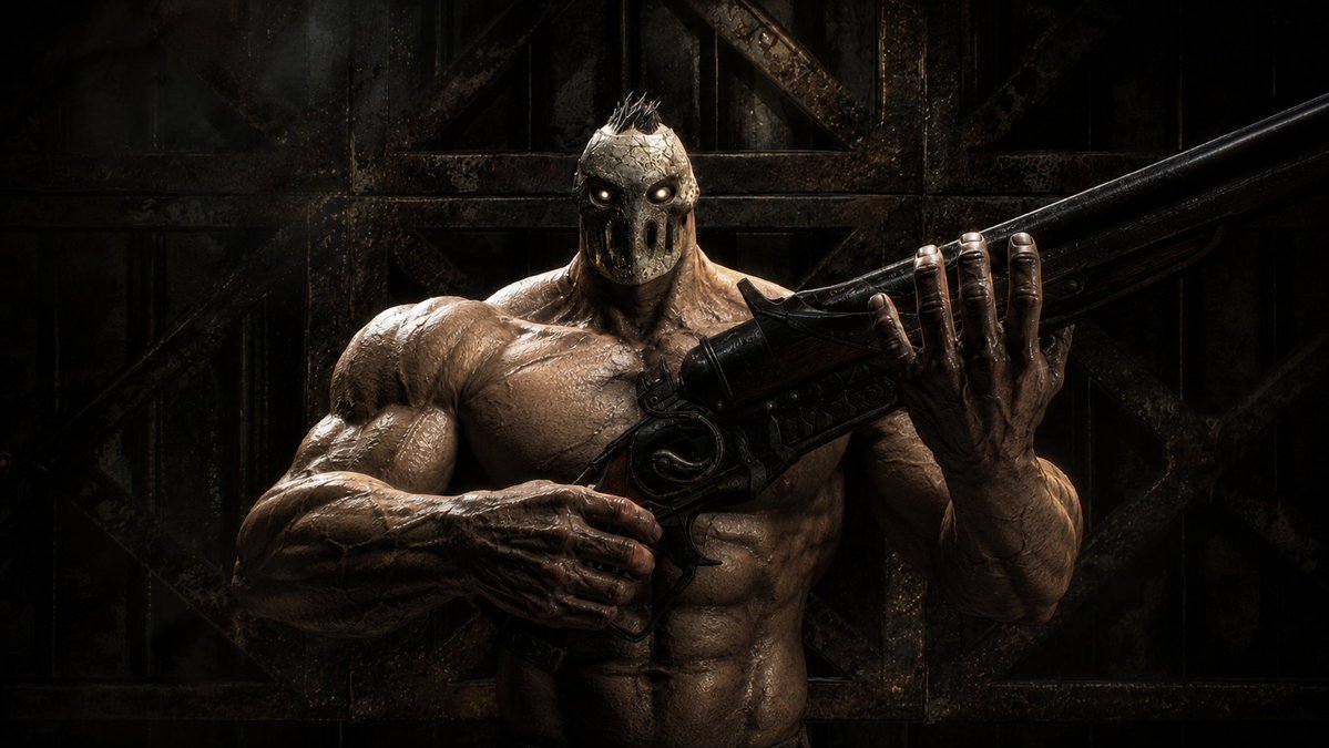 Mugamy's tweet photo. @StormslayerDev @lisboas_lucas 
Splatterhouse reimagined in better Graphics: https://t.co/VzDisStR7w