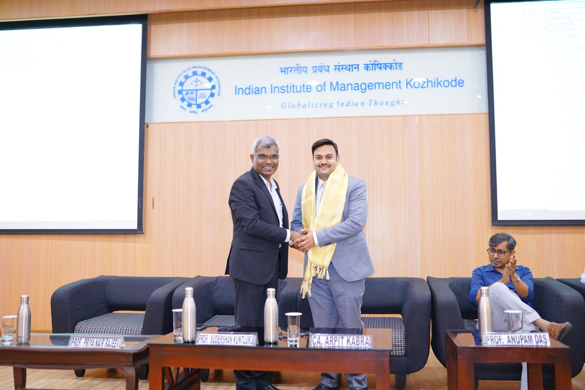 ICAI_Placement's tweet photo. #ICAI #ICAIPlacementDirectorate #IIMKozhikode #MDP #CARankHolders #LeadershipDevelopment #FutureLeaders #ManagementDevelopment #ProfessionalExcellence #LearningToLeadership #CharteredAccountants #LeadershipJourney #CareerGrowth #ExecutiveLearning #ICAIEvents https://t.co/6ZVvOKZasT