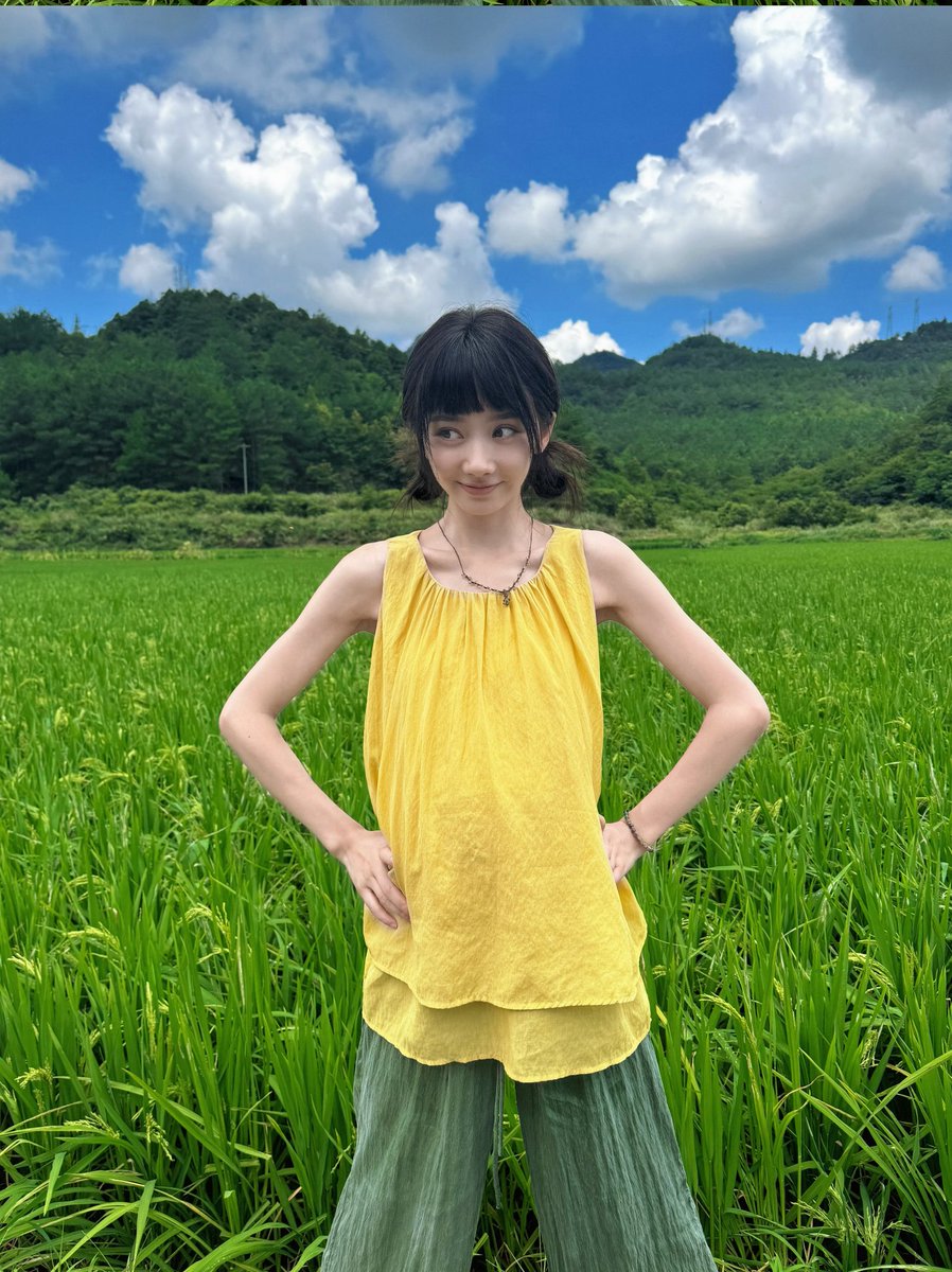 Sun_Mirae's tweet photo. Kuning imut secerah matahari ☀️

#WangYinglu #Yinglu #XiaoFang https://t.co/8WjnXMbNG1