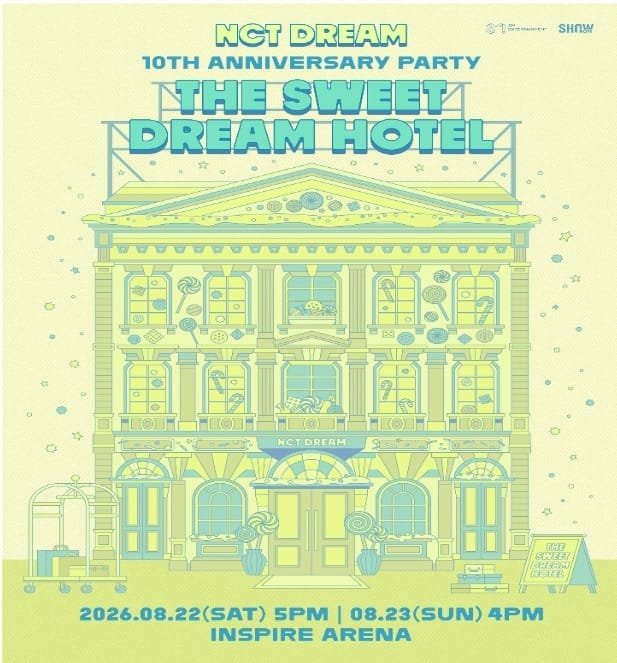 EliteTixAsia's tweet photo. 📢 チケッティング代行 / 予約・手配受付中 

🪧 NCT DREAM 10TH ANNIVERSARY PARTY 〈THE SWEET DREAM HOTEL〉

⚜️ NCT DREAM（エヌシーティー ドリーム）⚜️ のデビュー10周年を記念した周年パーティ『NCT DREAM 10TH ANNIVERSARY PARTY 〈THE SWEET DREAM HOTEL〉』の開催が決定！インスパイアアリーナで開催される特別なアニバーサリーステージを良席で観賞できるよう、チケット手配・チケッティングを全力でサポートいたします。

📅 日時
▪ 2026年8月22日 土曜日 17:00 (5PM) [DAY 1]

▪ 2026年8月23日 日曜日 16:00 (4PM) [DAY 2]

📍 場所
▪ 韓国・仁川：INSPIRE ARENA（インスパイアアリーナ）

🏢 主催・制作
▪ SM ENTERTAINMENT / SHOWNOTE

🎟️ 対象席種
★ VIP FLOOR / STANDING（ステージ最前方・サウンドチェック等特典付きエリア）

★ 指定席（1階フロア・2階・3階スタンド良席）

※代行手数料および手配費込みの総額、お見積もりはお気軽にお問い合わせください。

✨ 案内ガイド
✅ NCT DREAMのデビュー10周年を祝う超豪華メモリアルイベント！インスパイアアリーナでの特別ステージを絶好の視野で楽しめる良席代行手配いたします。
✅ 韓国主要プレイガイド（Melon Ticket / YES24 Ticket等）でのFC（NCTzen DREAM）先行認証から、一般発売、決済エラー回避、現地発券サポートまでプロのシステムで確実対応！
✅ 両日（8/22, 8/23）対応、お友達同士での連番（お隣同士の席）確保も柔軟に対応可能です。
✅ 日本からの遠征組、海外ファンの皆様も安心のチケット受取・入場サポート対応。

📥 購入・お見積もり方法
ご希望の【参加日程・希望席種（第2希望まであるとスムーズです）・枚数・ご予算】を明記の上、お早めにDMまでご連絡ください！
✉  購入・お問い合わせはDMまで  ✉
#WTS #チケット代行 #チケッティング代行 #チケッティング #代理チケッティング #ソウルコン代行 #ペンミ代行 #韓国代行 #インスパイアアリーナ #NCTDREAM #NCTドリーム #ドリム #엔시티드림 #マーク #ロンジュン #ジェノ #ヘチャン #ジェミン #チョンロ #チソン #THESWEETDREAMHOTEL #NCTDREAMチケット #NCTDREAM譲 #チケット譲 #譲渡 #양도